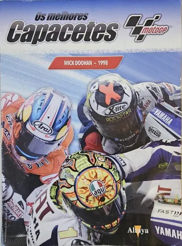 Fascículo da Coleção Os melhores Capacetes da MotoGP / ARAI MICK DOOHAN- 1998