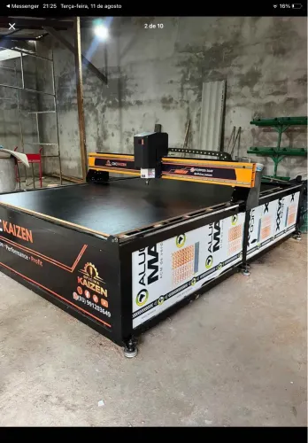 Router cnc 3x2 Em perfeito estado  Sujeito a todos os testes
