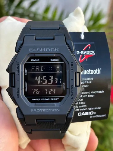 Relógio Casio GD-B500 preto 41.5mm novo