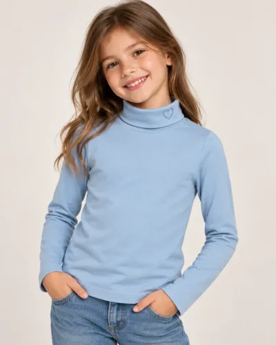 Blusa Infantil Gola Alta Gap Tam 8 - Nova, Nunca Usada (Original)