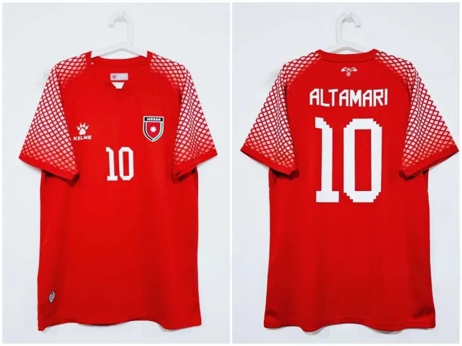 Camisa Kelme Jordania 2026/2027 Asia Copa do Mundo Altamari
