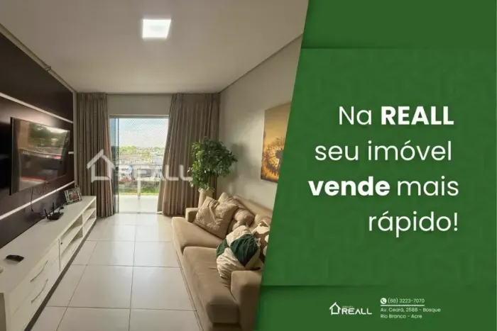 Residencial Vitória Regis, apartamento com 3 quartos (1 suíte)