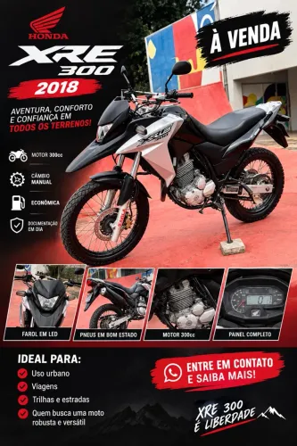 Vende-se XRE 2018