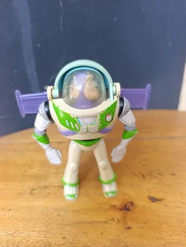 BONECO BUZZ LIGHTYEAR TOY STORY DISNEY PIXAR MCDONALD'S 1998 IMPORTADO. 