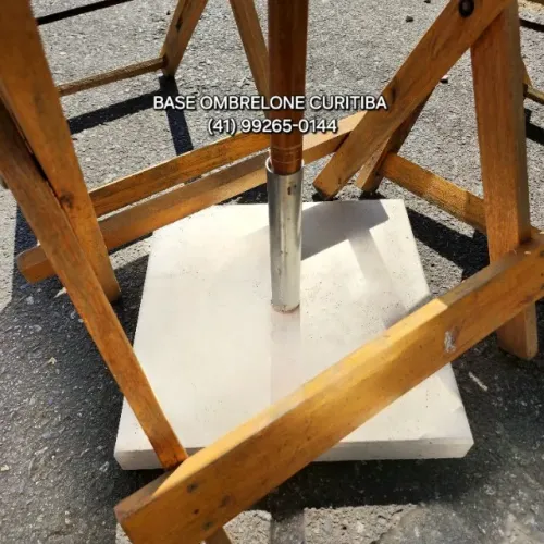 Suporte para Ombrelone ou Guarda Sol 22kg 40x40 - Pronta Entrega Curitiba Centro