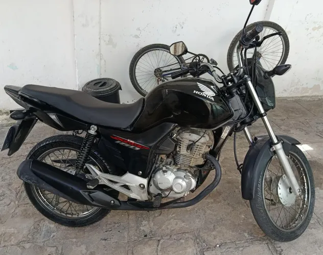 Moto 160 Start motor bem caladinho no ponto de transferência 