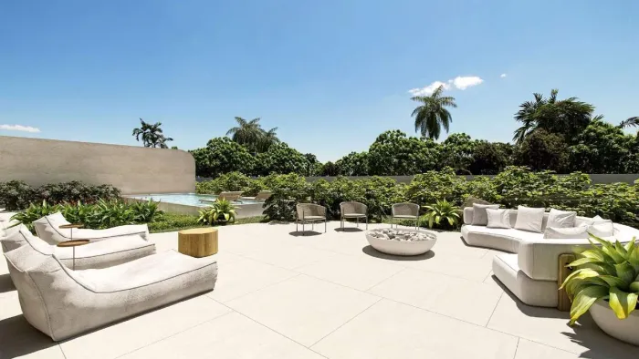 Duplex garden de 507 m² e piscina privativa no Scenarium, Praia Brava