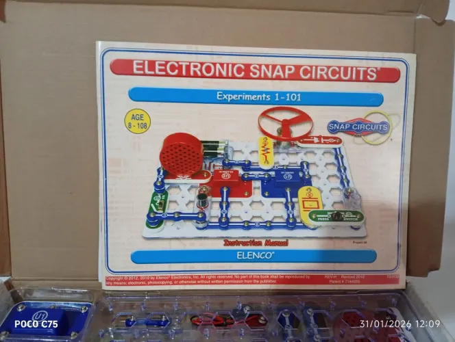 Brinquedo Eletrônico Snap Circuits-ACEITO OFERTA