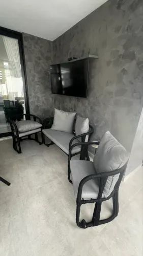 Conjunto de poltronas de varanda 