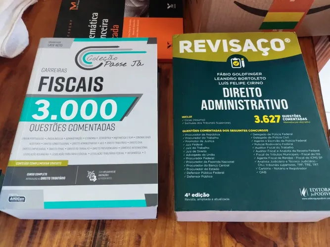 Revisaço Direito Administrativo e 3000 questões carreiras fiscais