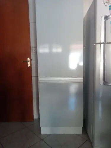 Paneleiro Madesa Acordes 100% MDF 60cm - 2 Portas (Branco Brilho)