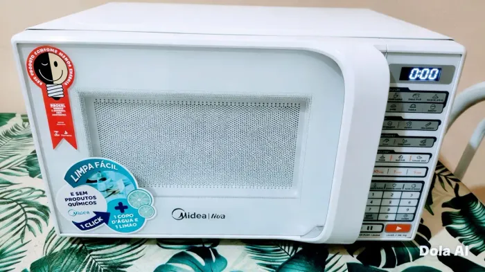 Microondas Midea 20 litros funcionando perfeitamente