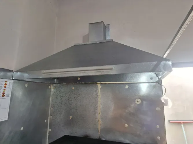 Coifa galvanizada