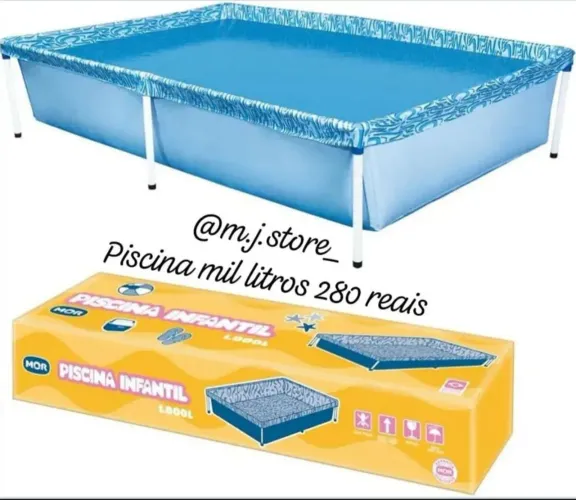 Piscina Infantil 1000 Litros - Diversão Garantida!