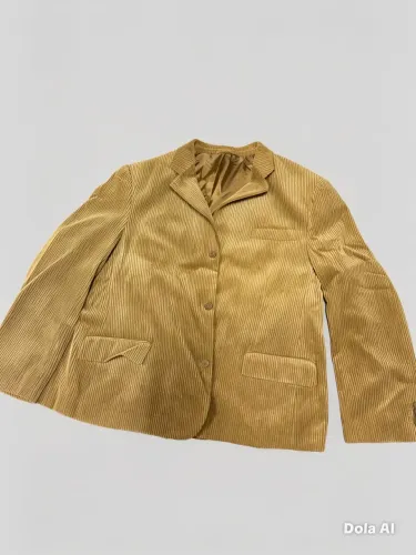 Blazer de Veludo Cotelê