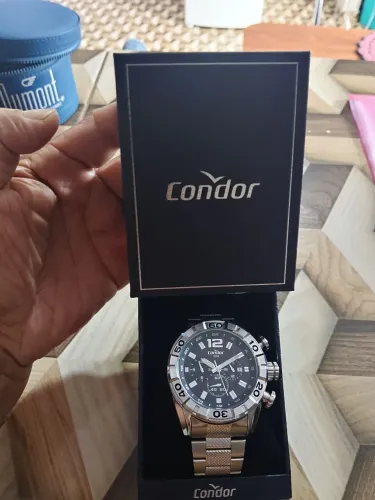 Relógio ? Condor prata novo