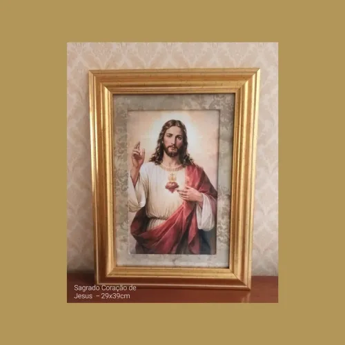 Quadro Sagrado Coração de Jesus 