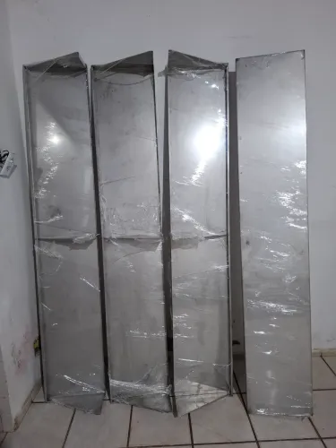 Patreleiras em inox 304