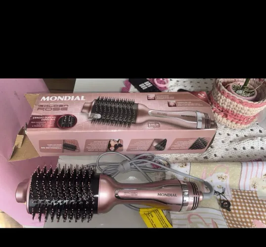Escova secador de cabelo