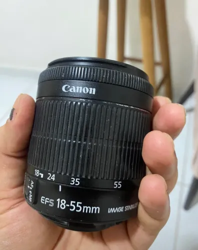 Vendo lente original de câmera cânon.