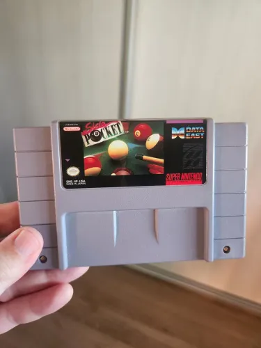 Side Pocket Super Nintendo original MINT