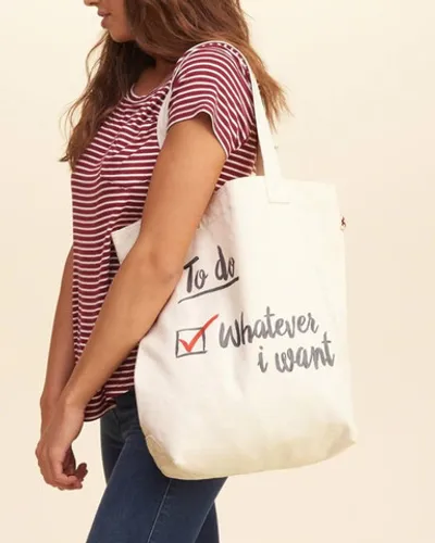 Bolsas Tecido Hollister Originais Importadas