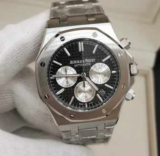 Relógio Audemars Piguet Royal Oak Prata Quartzo Novo