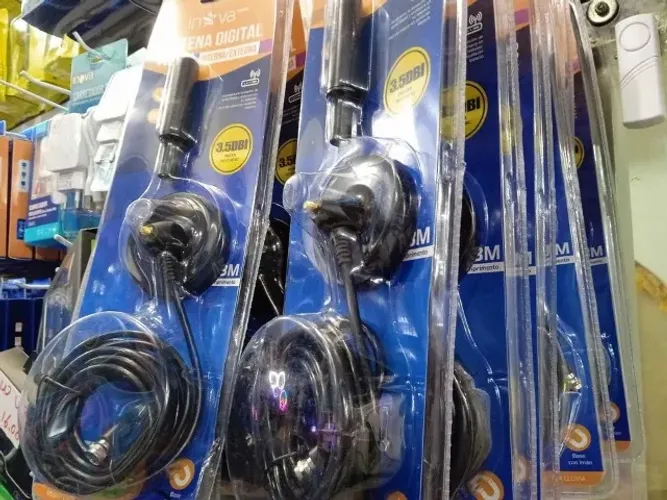 A melhor Antena digital 4.3m de cabo esta abre todas as imagens entregamos