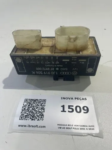 Modulo Relé Ventoinha Audi Vw A3 Golf Polo 2001 a 2020