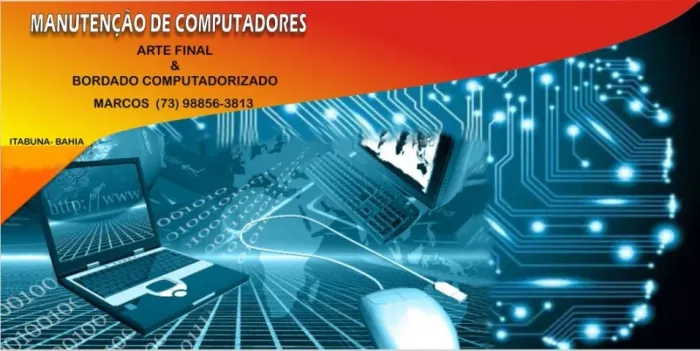 Serviço de informática e Bordado computadorizado