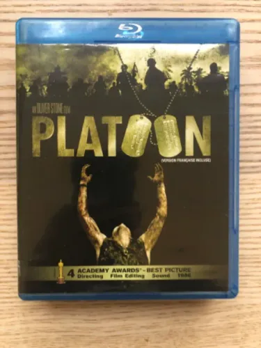 Blu-Ray Platoon. Importado. Com legendas em Português