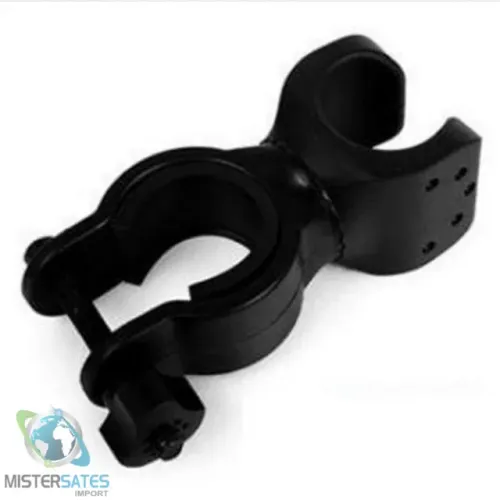 Suporte lanterna tática guidão bicicleta BIKE gira 360° - COD 241