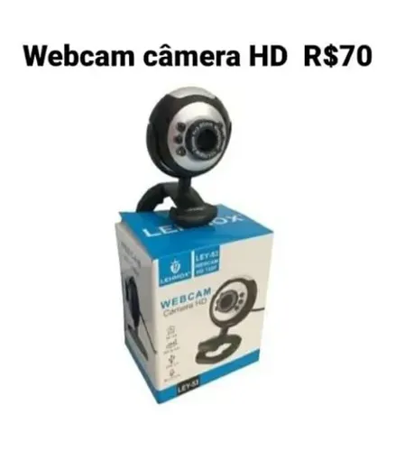 Webcam câmera HD 