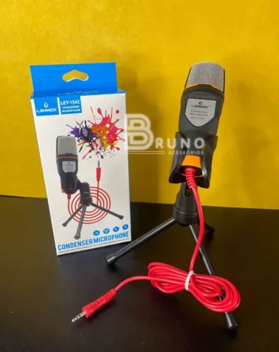 Microfone Condensador Ley-1542 Lehmox