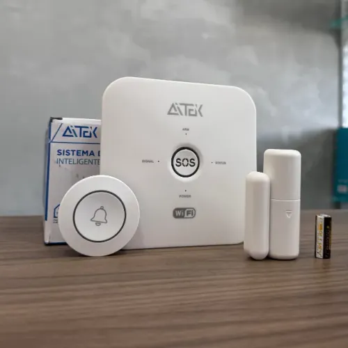 Kit Alarme Sem Fio Wi-Fi + GSM com Controle por App - Segurança para Casa e Empresa