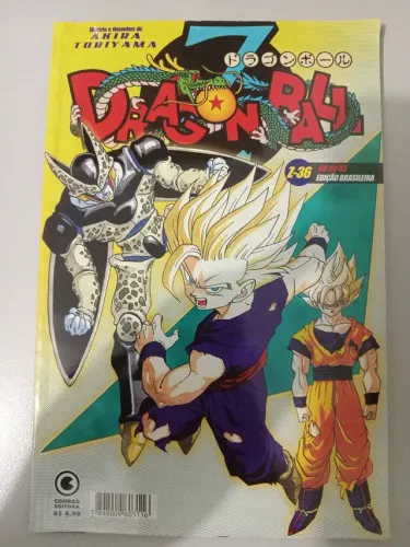 Mangá Dragon Ball Z, edições 31 e 36, de Akira Toriyama