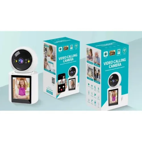 Câmera Videochamada Wifi Baba Monitor Idosos E Crianças Visão Noturna