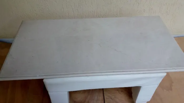 Pedra de Mármore Tampo p/ Mesa - Crema Marfil Espanhol