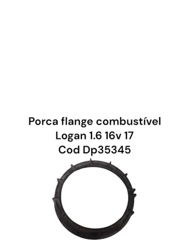 Porca flange combustível Logan 1.6 16v 17 Cod Dp35345