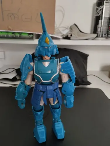 Boneco Guerreiro Samurai - Colecionável