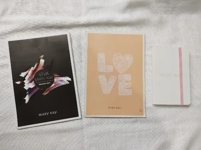 Blocos de anotação oficial Mary Kay