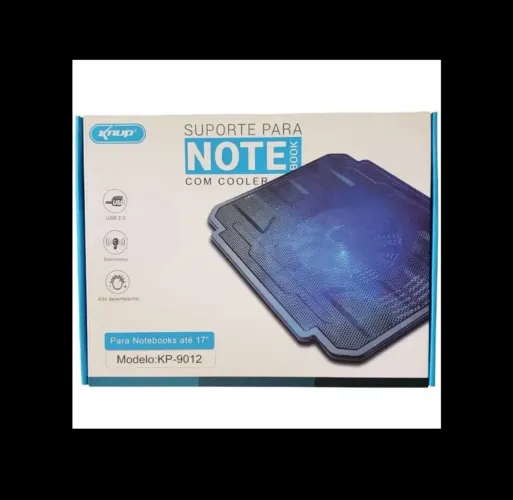 Suporte para Notebook Cooler Base Mesa Led Usb
