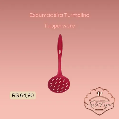 Escumadeira Vermelha Tupperware