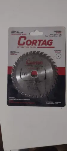 Disco de Serra Circular Cortag 110mm para Madeira