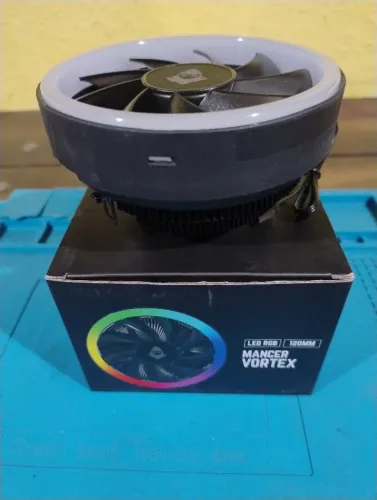Cooler Para Processador Mancer Vortex Rainbow Rgb (SEM O SUPORTE)