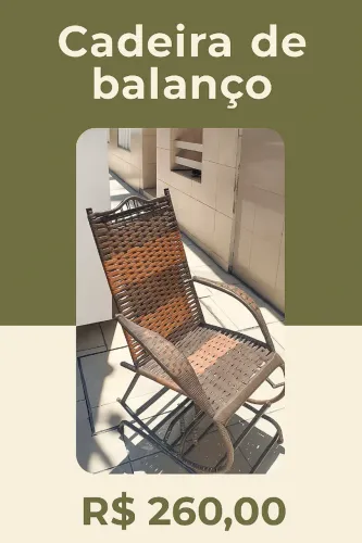 cadeira de balanço 
