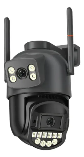 Câmera Wi-fi Besder Dual Rede 5g 10mp/4k Duas Imagens Externa Onvif Preto