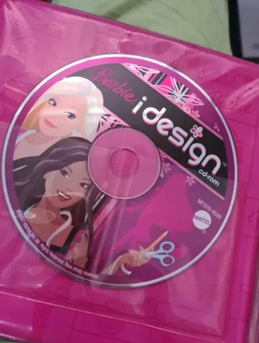 Jogo antigo de computador da barbie idesign