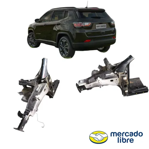 Ponta de longarina com coluna jeep compass 16 17 18 19 20 21