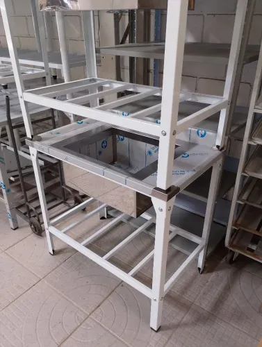 Pia 93 x 55 Pe pintado cuba inox * Nova 